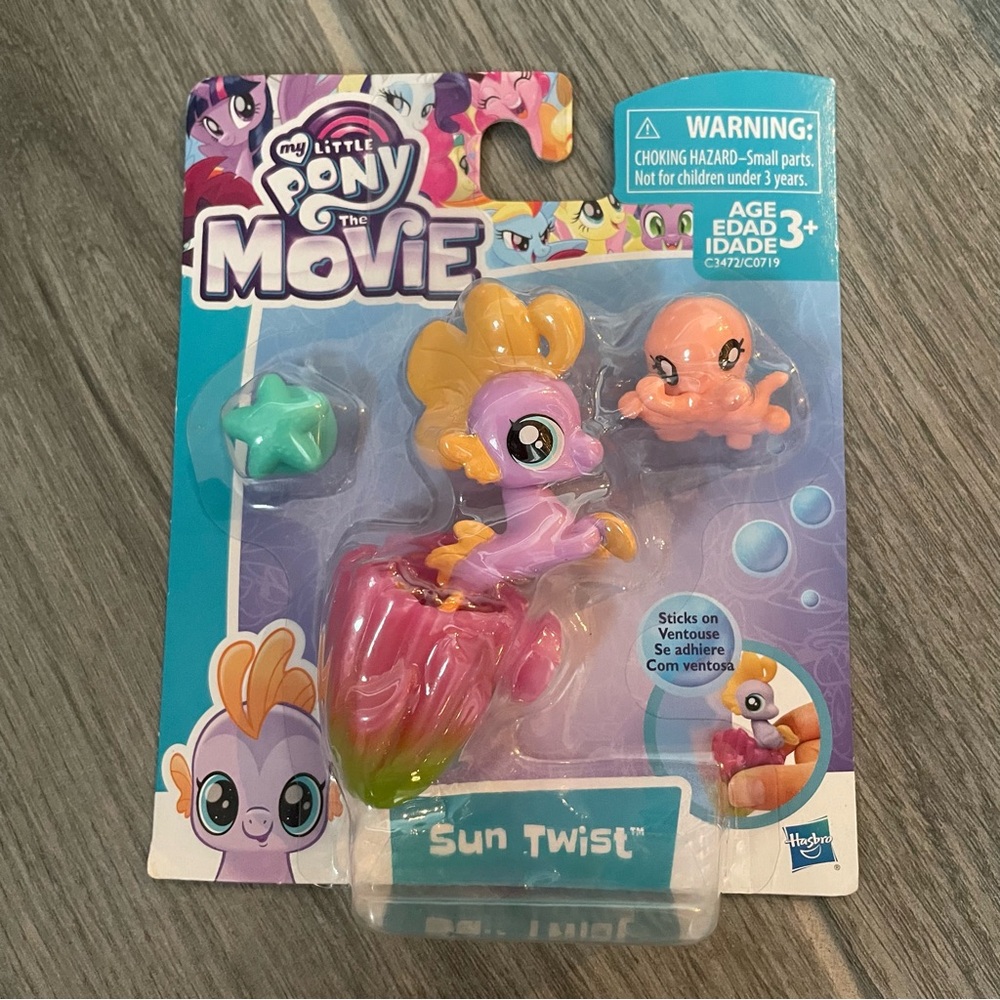 Hasbro My Little Pony The Movie Baby Seapony Sun Twist New